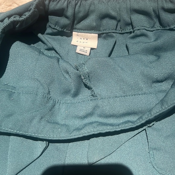 A New Day Teal Shorts - Picture 5 of 6